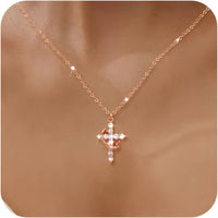 Rotating rose gold crown