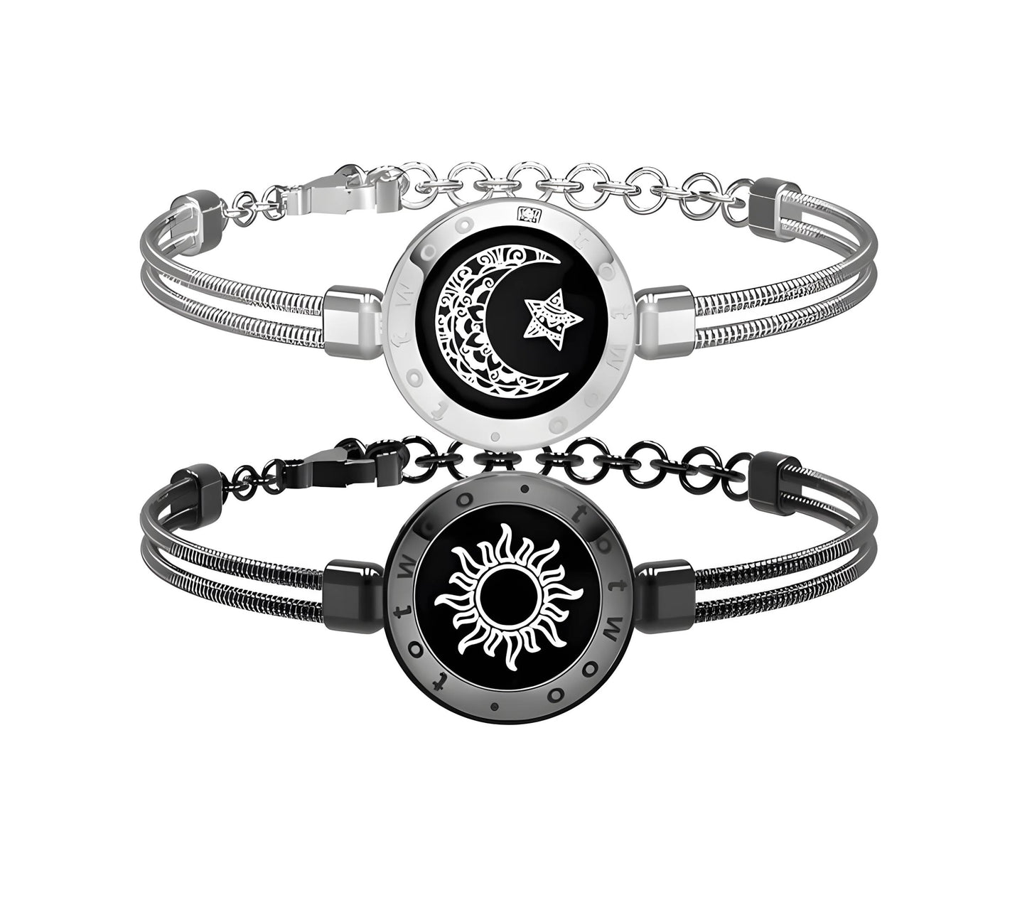 Pair of Celestial Love Bracelets - Surprise the one you love •