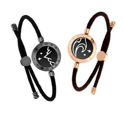 Pair of Celestial Love Bracelets - Surprise the one you love •